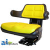 A & I Products Wrap Around Back w/ Arms, Plastic, YLW, 300 lb / 136 kg Weight Limit 21.5" x10" x18.5" A-W223YL